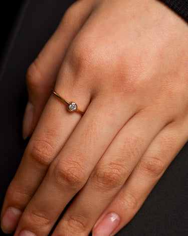 Liliana Lab Grown Diamond Gold Ring | Penny Pairs