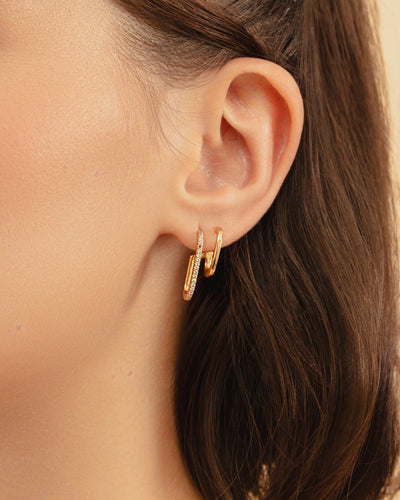 Larissa Gold Hoops