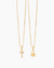 Lock and Key Gold Necklace Set