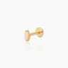 Mona Gold Flatback Stud | Penny Pairs
