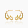 Natalie Gold Hoops | Penny Pairs