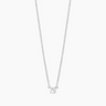 Nia Lab Grown Diamond Silver Necklace | Penny Pairs