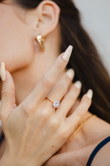 Philippa Gold Ring | Penny Pairs