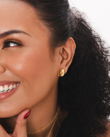 Reese Gold Studs | Penny Pairs