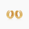 Bianca Gold Hoops | Penny Pairs