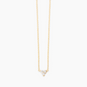 Therese Lab Grown Diamond Gold Necklace | Penny Pairs
