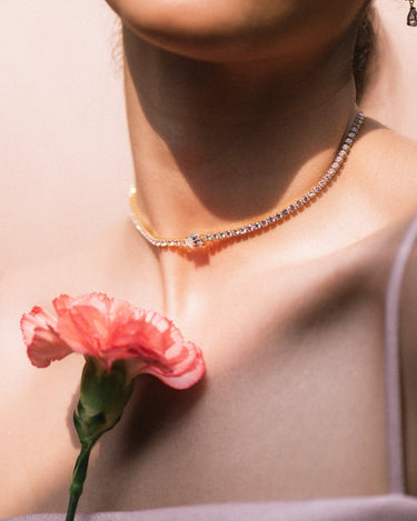 Yvonne Silver Necklace | Penny Pairs