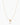 The Flora, a gold pendant necklace featuring a daisy-like flower crafted with cubic zirconia