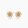 Flora Gold Studs | Penny Pairs