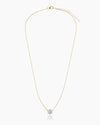 Solitaire Gold Necklace