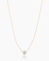 Solitaire Gold Necklace