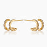 Emma Gold Huggies | Penny Pairs