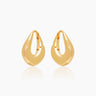 Frida Gold Hoops | Penny Pairs