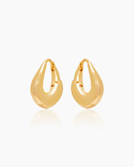 Frida Gold Hoops | Penny Pairs