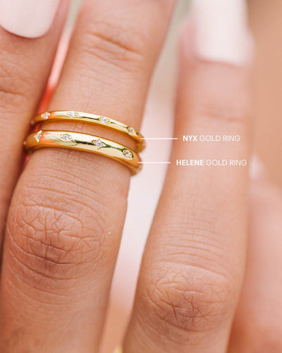 Nyx Gold Ring
