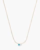 Kiana Opal Gold Necklace - Penny Pairs