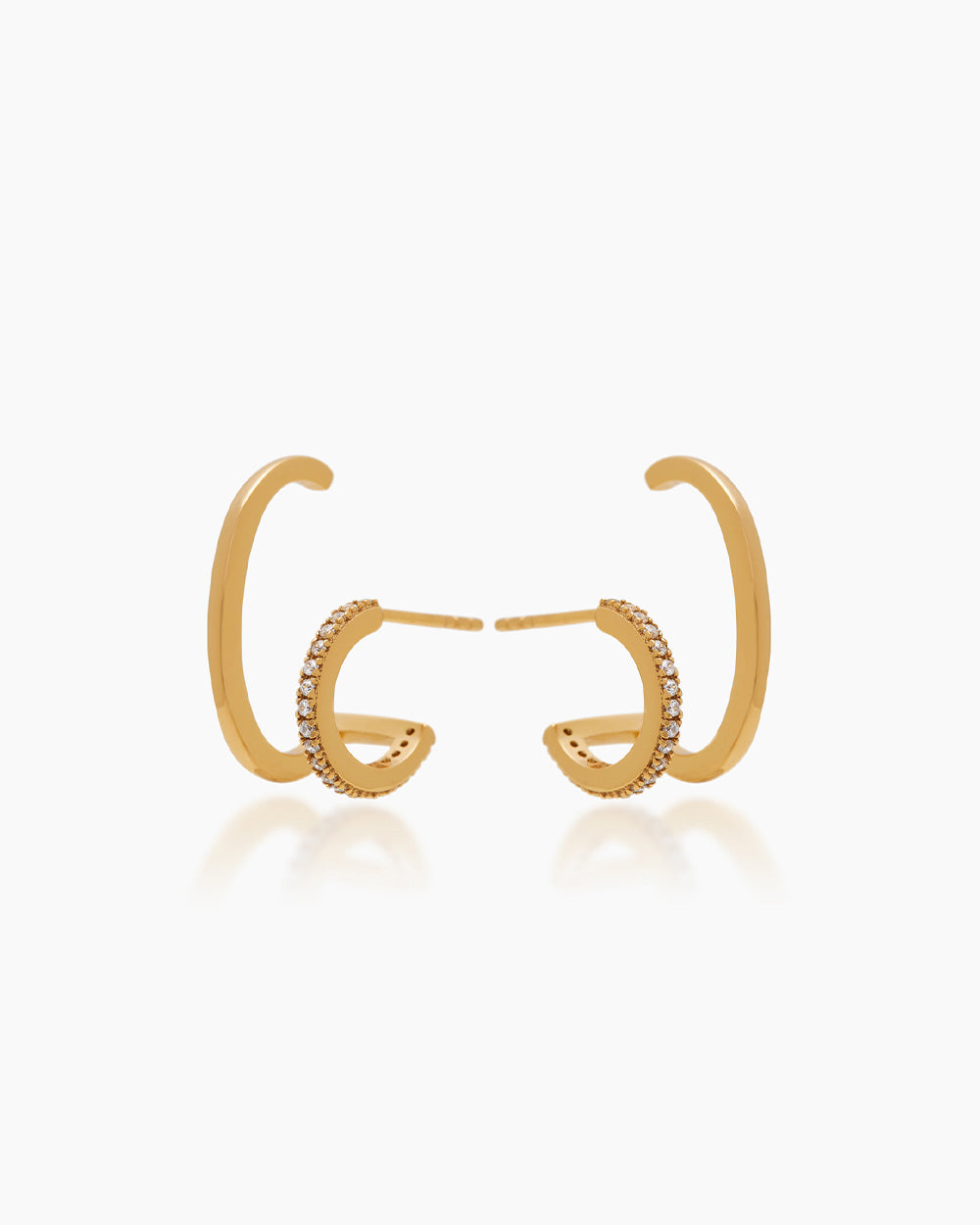 Delicate Drop Earrings - Emme in 2023  Gold earrings designs, Drop earrings,  Earrings