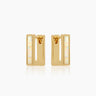 Aura Opal Gold Huggies | Penny Pairs