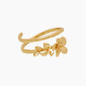 Orchid Gold Ring | Penny Pairs