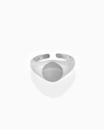 Signet Silver Ring